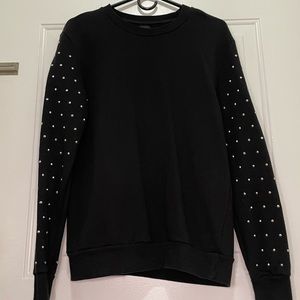 Zara Mens Studded Sweatshirt